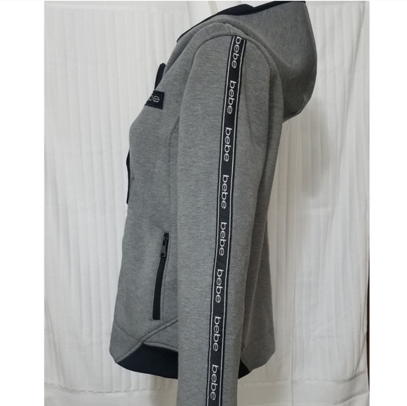 ⚘️Bebe Logo Full Zip Hoodie Jacket - Picture 2 of 7